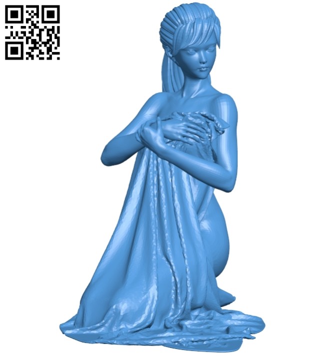 Miss Reivo After bath B008033 file stl free download 3D Model for CNC and 3d printer