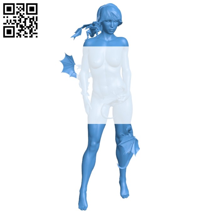 Mother of Dragons - women B007668 file stl free download 3D Model for CNC and 3d printer