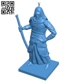 Mr Yi Sun Sino Japanese warrior B007904 file stl free download 3D Model for CNC and 3d printer