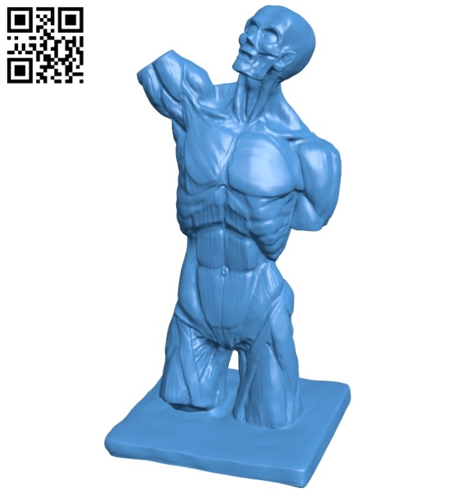 Munhensky tors - body man B007954 file stl free download 3D Model for CNC and 3d printer