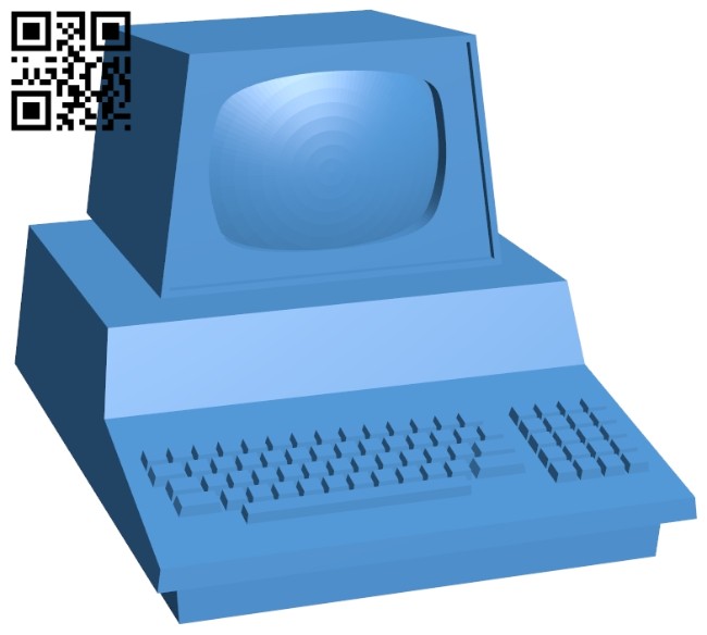 Old computer B007730 file stl free download 3D Model for CNC and 3d printer