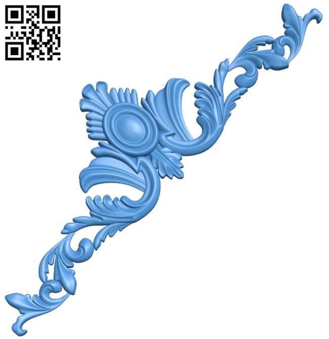 Pattern decor design A005015 download free stl files 3d model for CNC wood carving