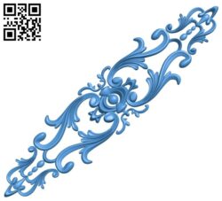 Pattern decor design A005048 download free stl files 3d model for CNC wood carving