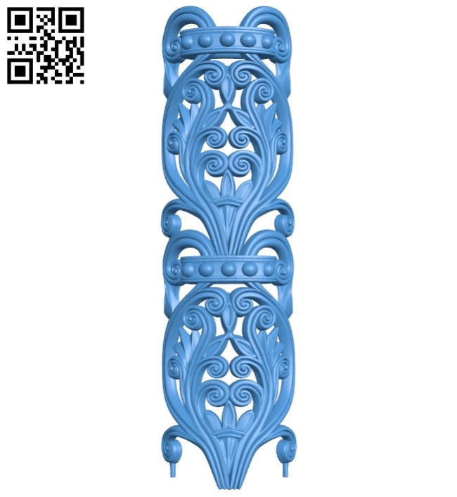 Pattern decor design A005168 download free stl files 3d model for CNC wood carving