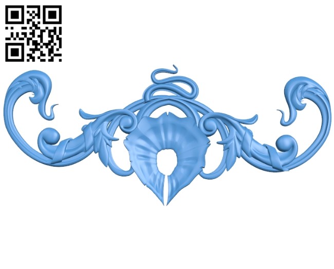 Pattern decor design A005191 download free stl files 3d model for CNC wood carving