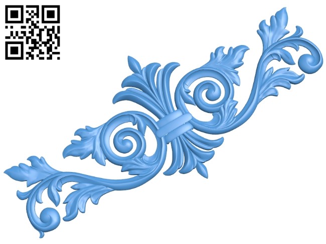 Pattern decor design A005193 download free stl files 3d model for CNC wood carving