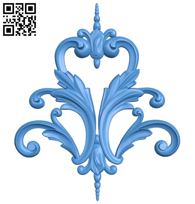 Pattern decor design A005217 download free stl files 3d model for CNC wood carving