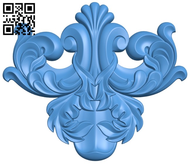 Pattern decor design A005225 download free stl files 3d model for CNC wood carving