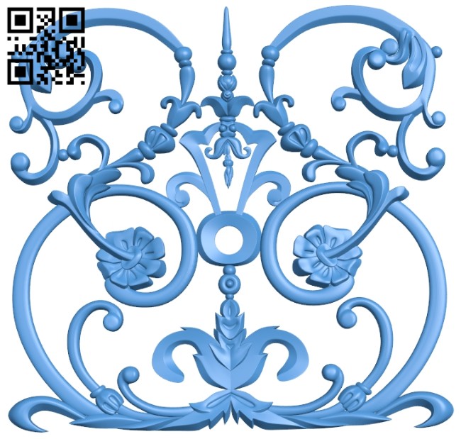 Pattern decor design A005236 download free stl files 3d model for CNC wood carving