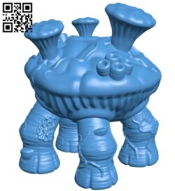 Phantom fungus  B007934 file stl free download 3D Model for CNC and 3d printer