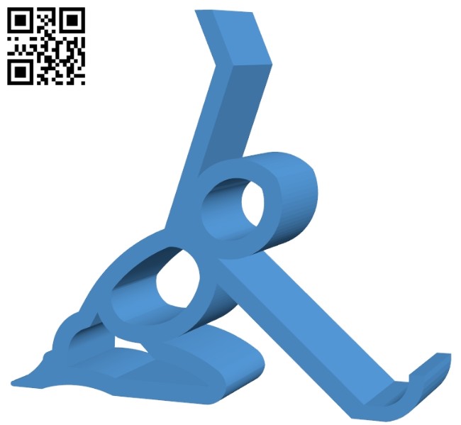 Phone stand B007680 file stl free download 3D Model for CNC and 3d printer