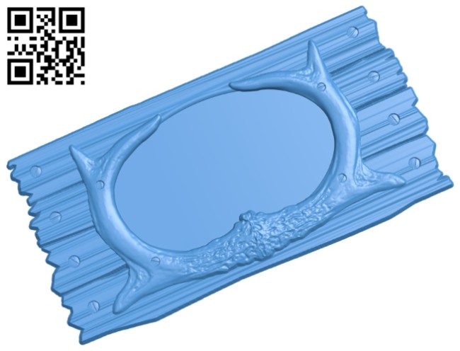 Picture frame or mirror A005034 download free stl files 3d model for CNC wood carving