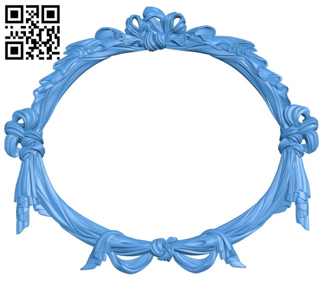 Picture frame or mirror A005063 download free stl files 3d model for CNC wood carving