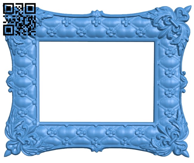 Picture frame or mirror A005064 download free stl files 3d model for CNC wood carving