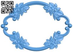 Picture frame or mirror A005067 download free stl files 3d model for CNC wood carving