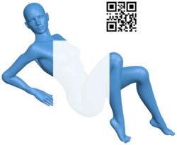 Pose women B007908 file stl free download 3D Model for CNC and 3d printer