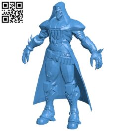 Reaper figurine – game B007953 file stl free download 3D Model for CNC and 3d printer