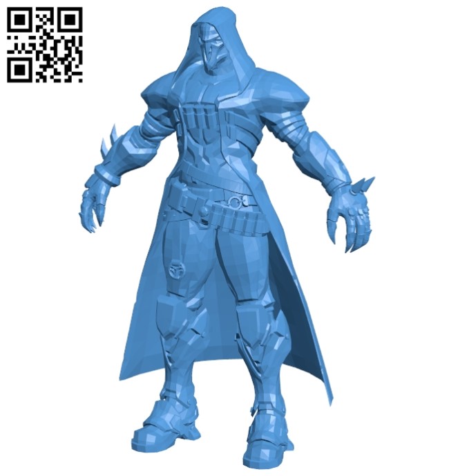 Reaper figurine - game B007953 file stl free download 3D Model for CNC and 3d printer