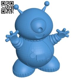 Robot monster B007944 file stl free download 3D Model for CNC and 3d printer