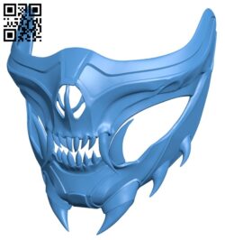 Scorpion mask B007727 file stl free download 3D Model for CNC and 3d printer