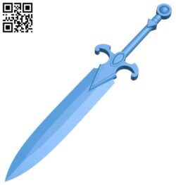 Short sword B007662 file stl free download 3D Model for CNC and 3d printer