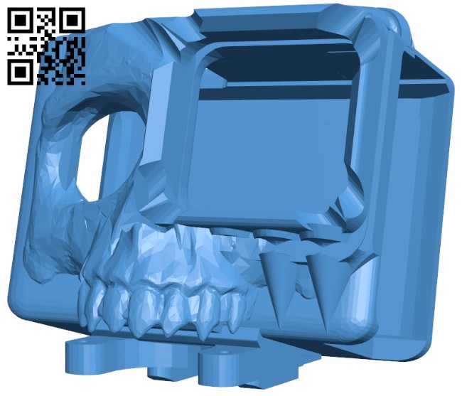 Skull Generic filter - camera B007897 file stl free download 3D Model for CNC and 3d printer