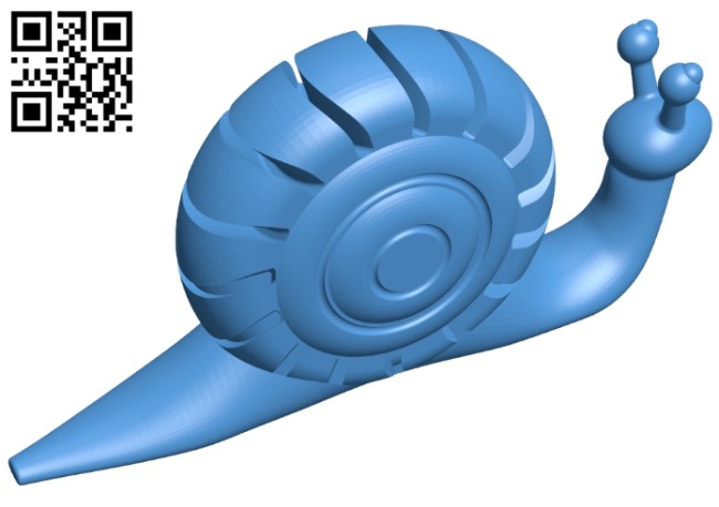 Snail B007752 file stl free download 3D Model for CNC and 3d printer