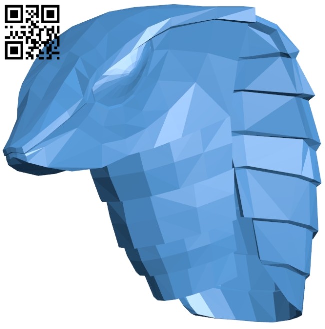 Snake helmet B008035 file stl free download 3D Model for CNC and 3d printer