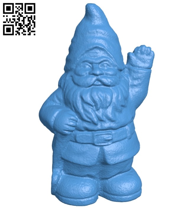 Snow old man statue B007987 file stl free download 3D Model for CNC and 3d printer