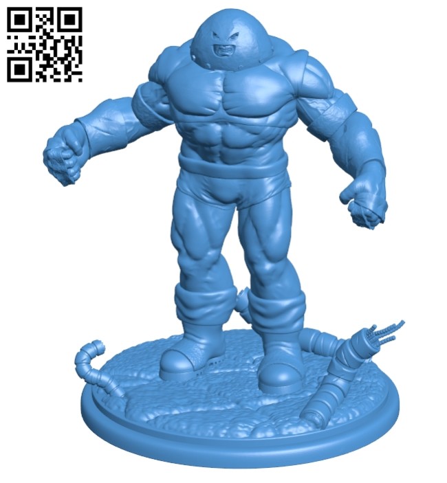 Super warrior Juggernaut - superhero B007804 file stl free download 3D Model for CNC and 3d printer
