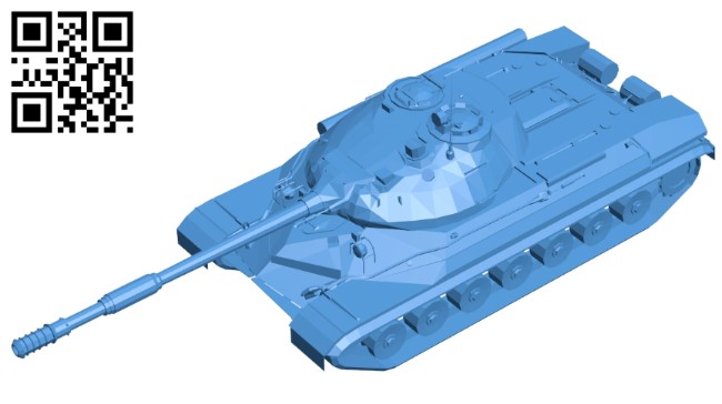 Tank B007797 file stl free download 3D Model for CNC and 3d printer