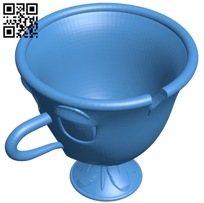 The cup - Chip B007623 file stl free download 3D Model for CNC and 3d printer