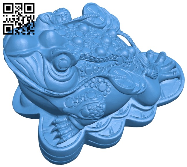 Toads suck up money bank B007676 file stl free download 3D Model for CNC and 3d printer