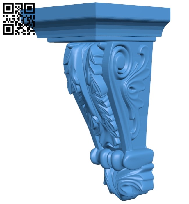 Top of the column A005077 download free stl files 3d model for CNC wood carving