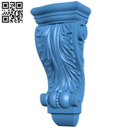 Top of the column A005122 download free stl files 3d model for CNC wood carving