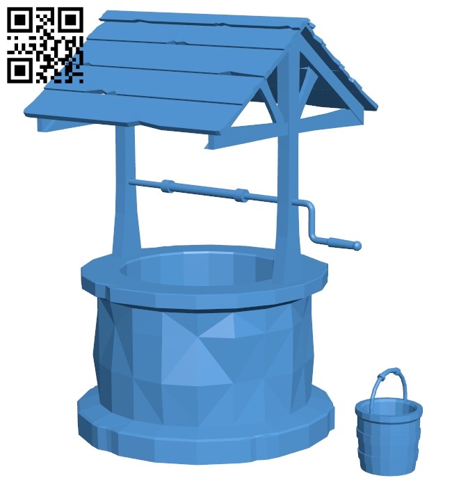 Water Well B007731 file stl free download 3D Model for CNC and 3d printer