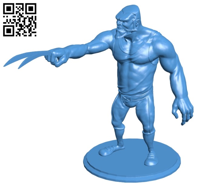 Werewolves - Superhero B007723 file stl free download 3D Model for CNC and 3d printer