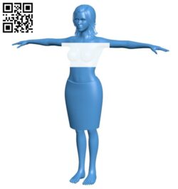 Wild woman B007724 file stl free download 3D Model for CNC and 3d printer