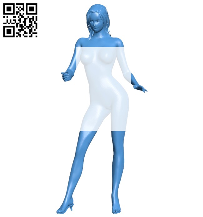 Women B007986 file stl free download 3D Model for CNC and 3d printer