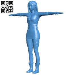 Women elegant asian B008030 file stl free download 3D Model for CNC and 3d printer