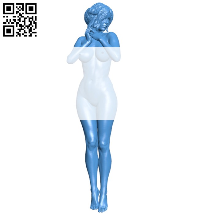 Women sensuality B007834 file stl free download 3D Model for CNC and 3d printer