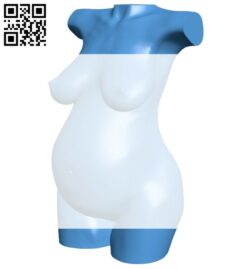 Women torso B007985 file stl free download 3D Model for CNC and 3d printer