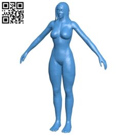 Wow female B007948 file stl free download 3D Model for CNC and 3d printer