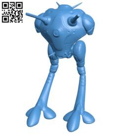 Zentraedi battle pod B007890 file stl free download 3D Model for CNC and 3d printer