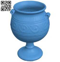 Ancient cup B008076 file stl free download 3D Model for CNC and 3d printer