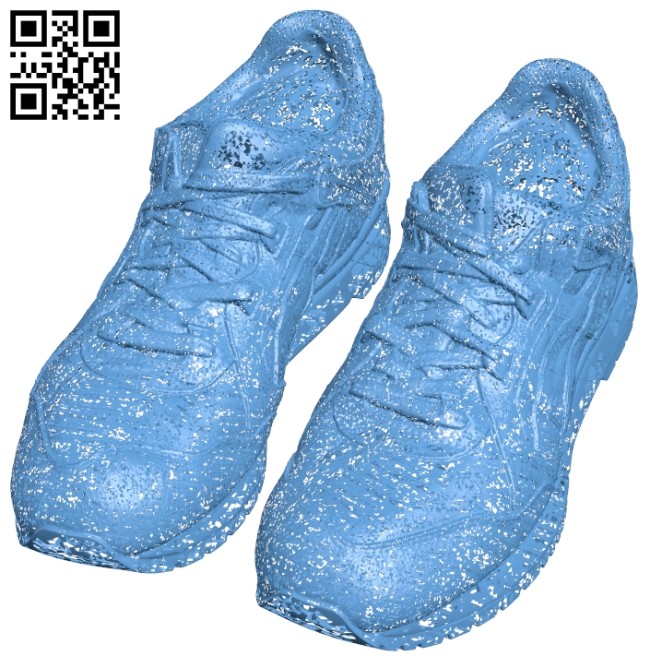 Asics shoe B008298 file stl free download 3D Model for CNC and 3d printer