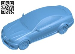 Car C63 AMG Coupe B008248 file stl free download 3D Model for CNC and 3d printer