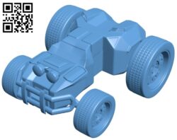 Car – Cartoon jeep B008196 file stl free download 3D Model for CNC and 3d printer