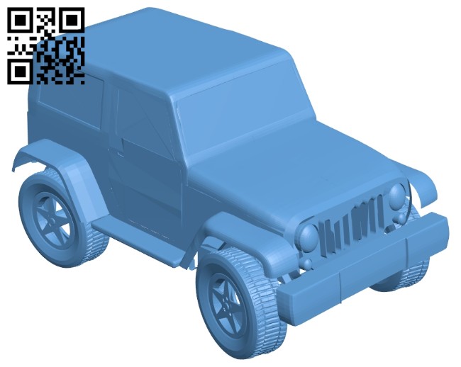 Car mini SUV B008313 file stl free download 3D Model for CNC and 3d printer