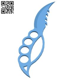 Coltello dagger B008137 file stl free download 3D Model for CNC and 3d printer